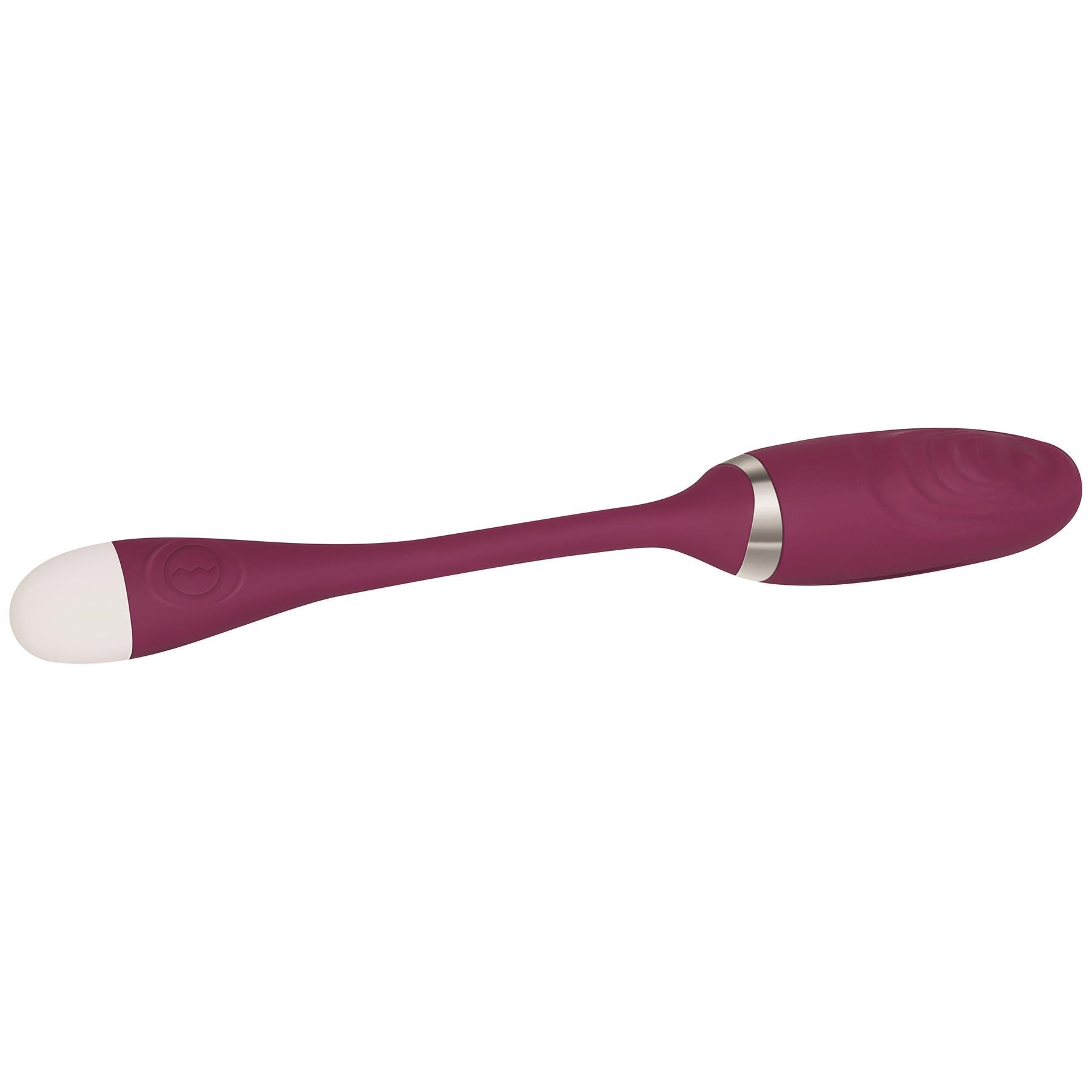 Vibrator Clitoridian Eve's Thumping Love Button 7 Viteze Silicon Mov, #2, Erotic24.ro