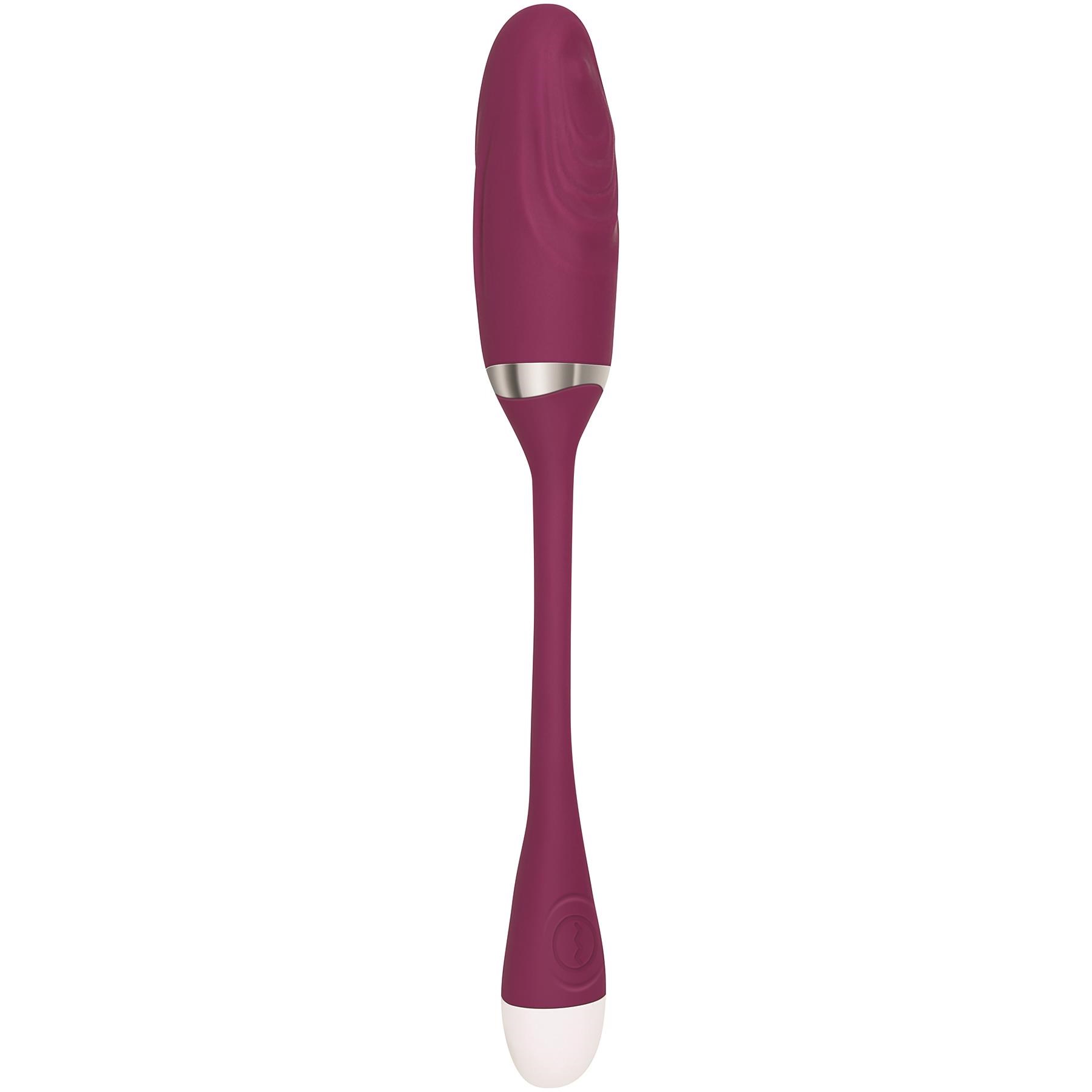 Vibrator Clitoridian Eve's Thumping Love Button 7 Viteze Silicon Mov, #5, Erotic24.ro