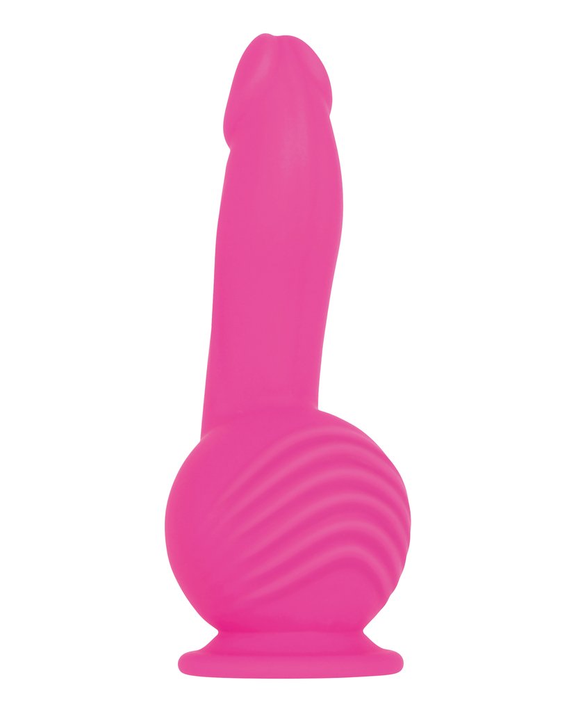 Vibrator Realist Ballistic Remote Control Strong Vibrations Silicon Roz 18.5 cm, Nr. 4, Erotic24.ro