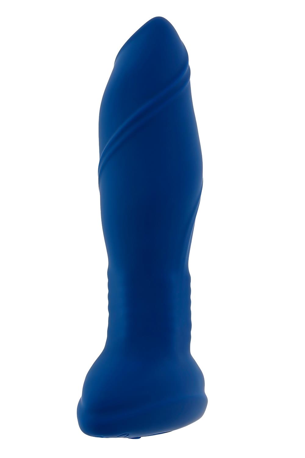 Vibrator Anal Sway With Me, Remote Control, Silicon, USB, Albastru, 14.6 cm, #7, Erotic24.ro