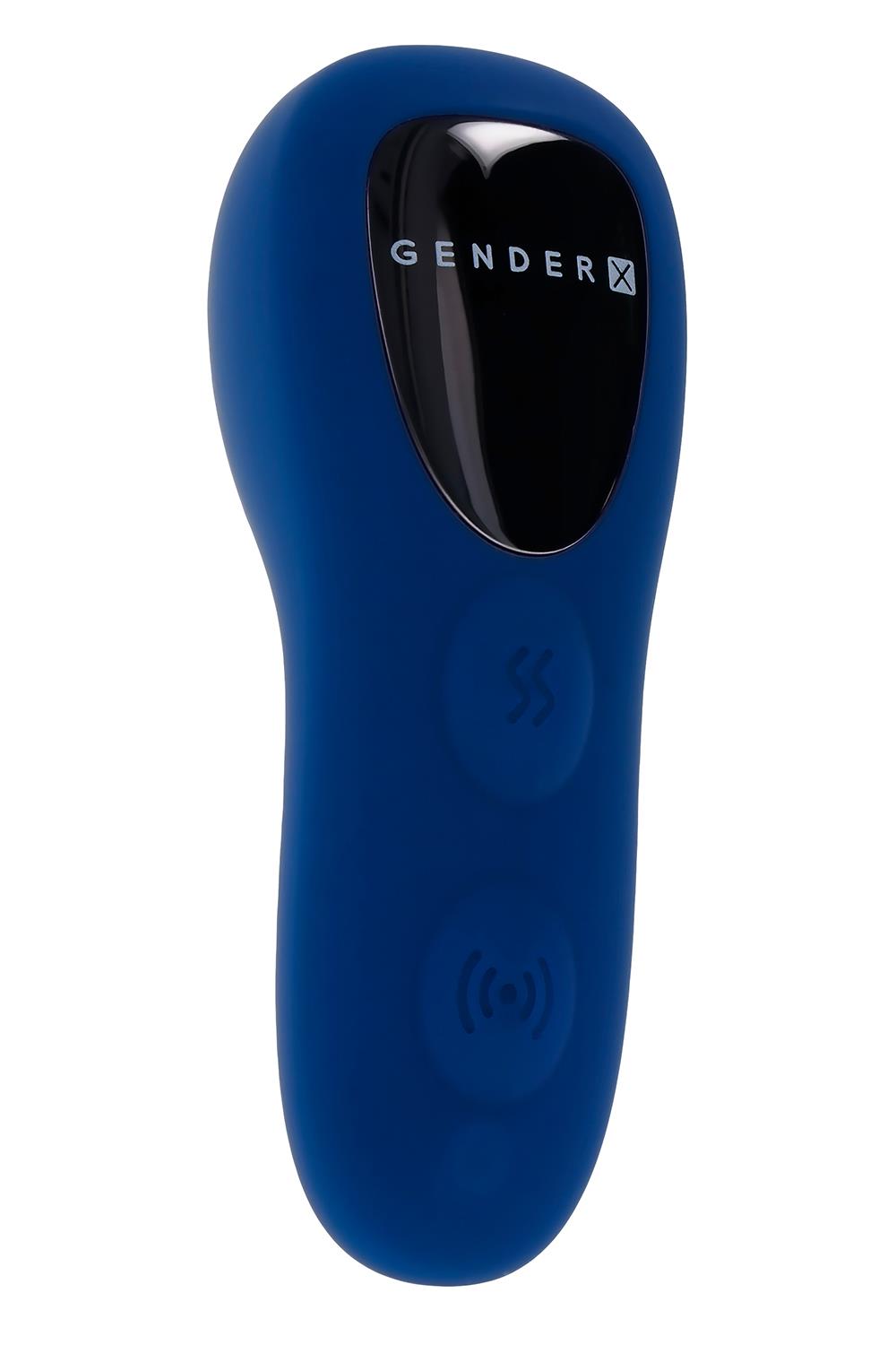 Vibrator Anal Sway With Me, Remote Control, Silicon, USB, Albastru, 14.6 cm, #4, Erotic24.ro