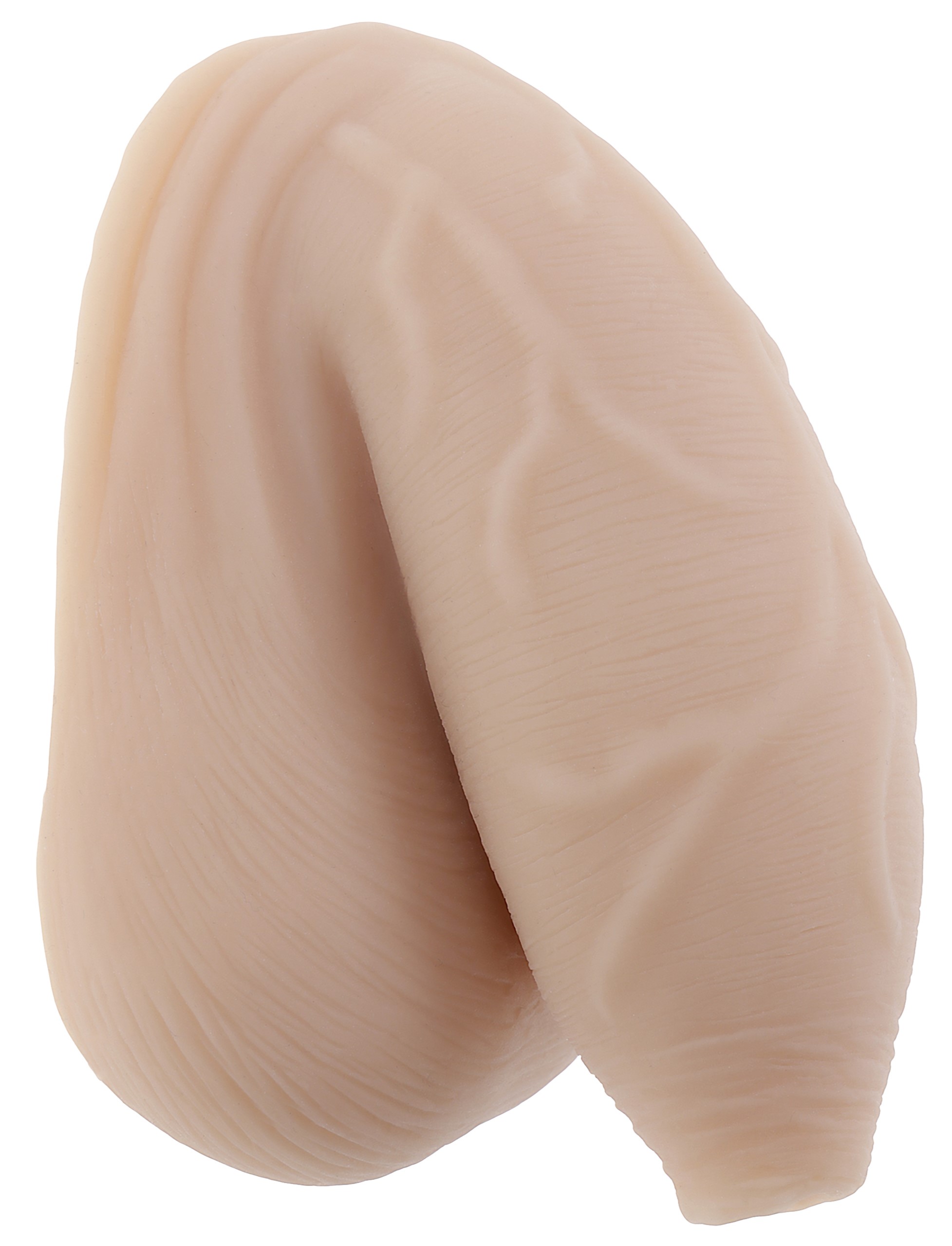 Penis Packer Uncircumcised Gender X, TPE, Light Natural