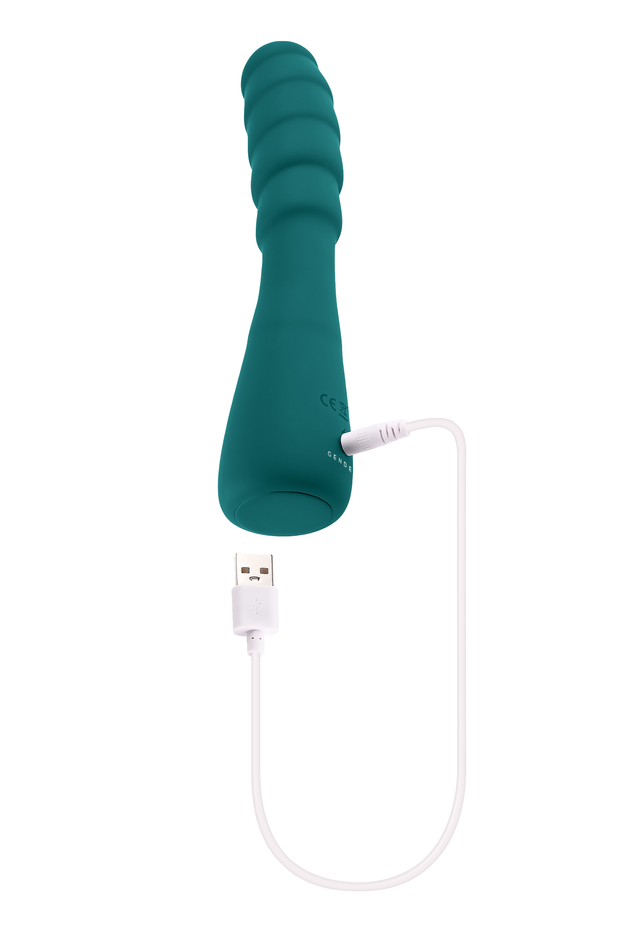 Vibrator Scorpio, 12 Moduri Vibratii, Silicon, USB, Verde, 21 cm, #7, Erotic24.ro