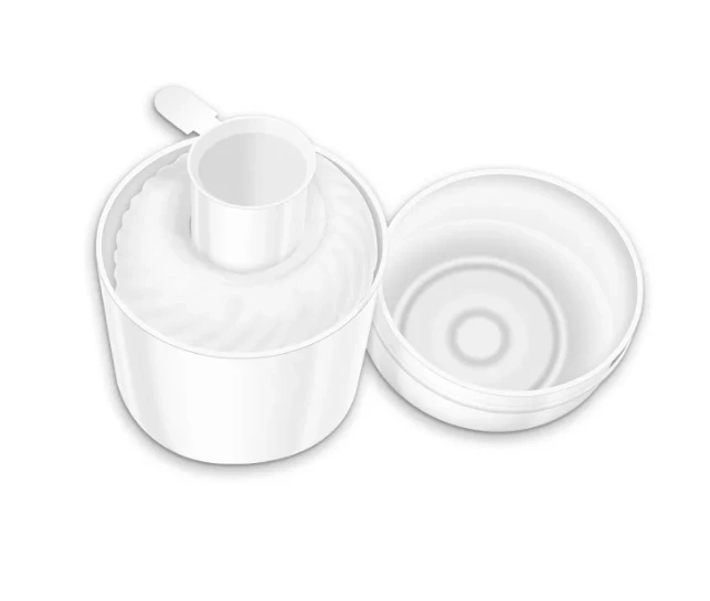 Masturbator Playboy Egg Stroker, TPE Elastic si Moale, Alb, #2, Erotic24.ro