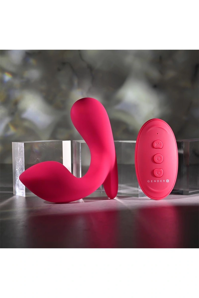 Vibrator All About The Bass Remote Control, 12 Moduri Vibratii, Silicon, USB, Roz, 9.3 cm, #8, Erotic24.ro