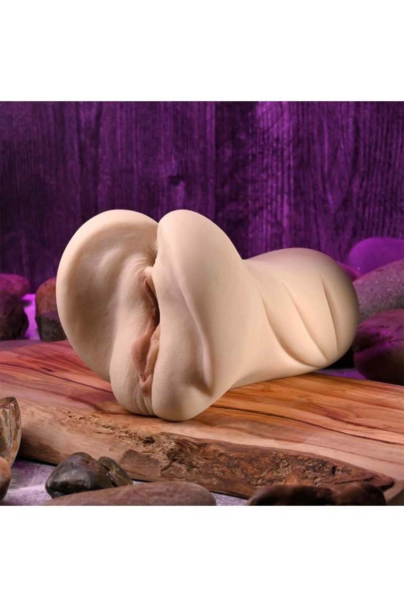 Masturbator Lisa Ann Vagin&Anus, Natural, TPR, 18 cm, #4, Erotic24.ro