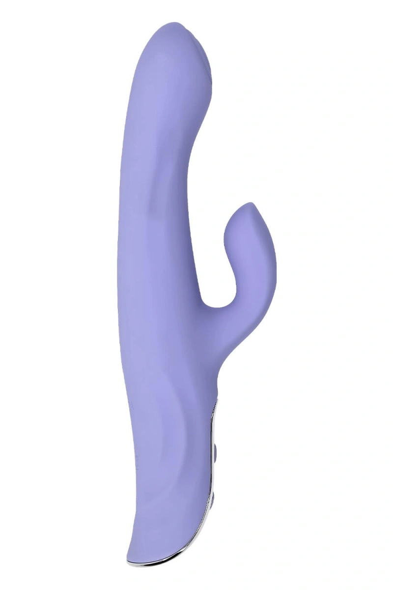 Vibrator Lavander Love, 10 Moduri Vibratii, Silicon, USB, Mov, 23.3 cm, Nr. 4, Erotic24.ro