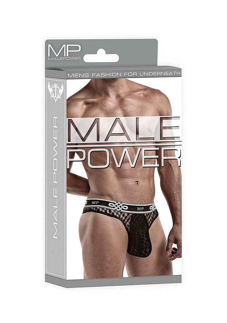 Bikini Tanga Lo Rise Thong, Negru, L/XL, #5, Erotic24.ro