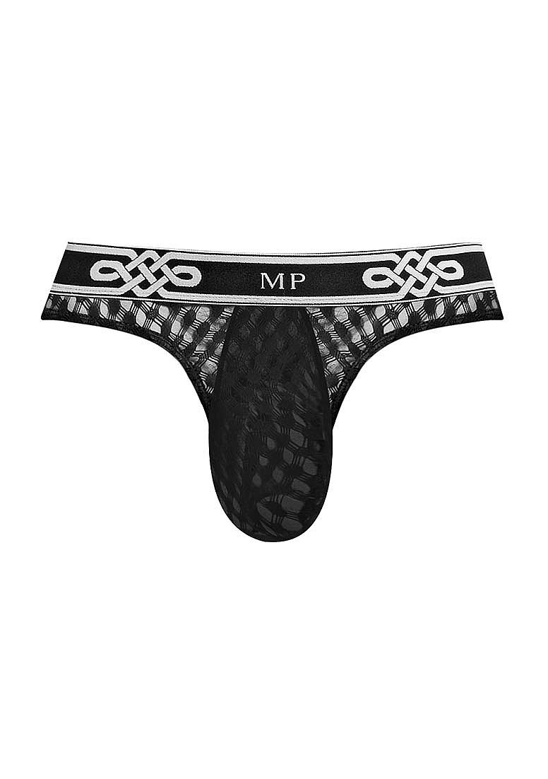 Bikini Tanga Lo Rise Thong, Negru, L/XL, #4, Erotic24.ro