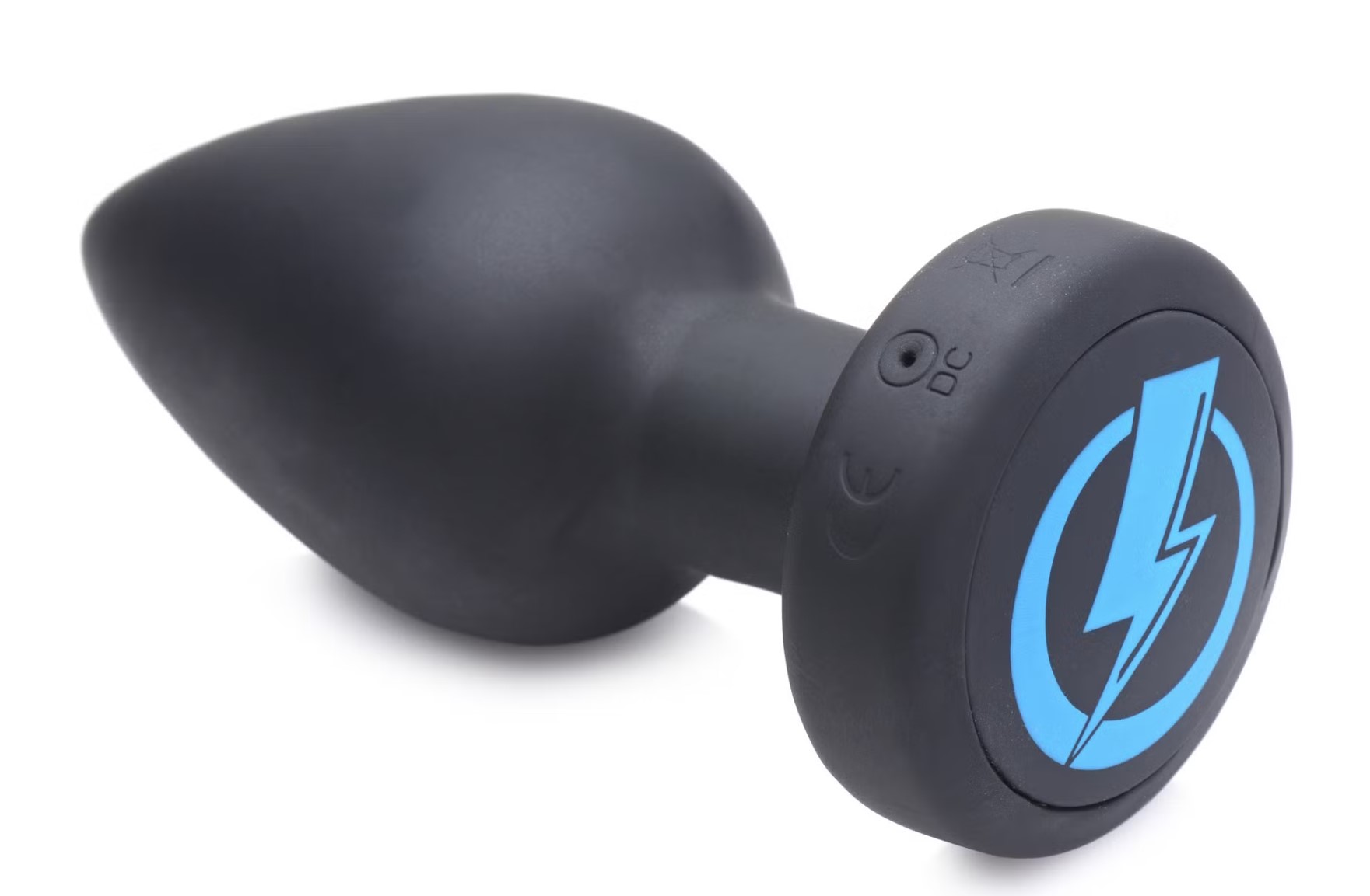 Dop Anal E-Stim Pro Remote Control, 5 Functii Vibratii + Electrosocuri, Silicon, USB, Negru, 10.4 cm, #3, Erotic24.ro