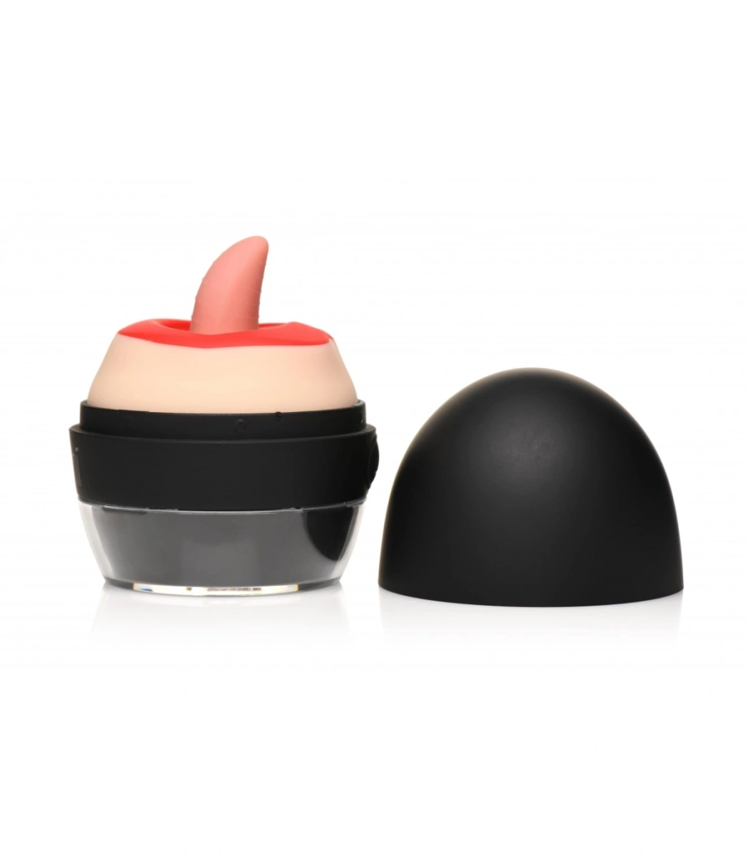 Stimulator Lady Licker, 10 Moduri, USB, Silicon, Carcasa ABS, USB, 8 cm, Nr. 2, Erotic24.ro