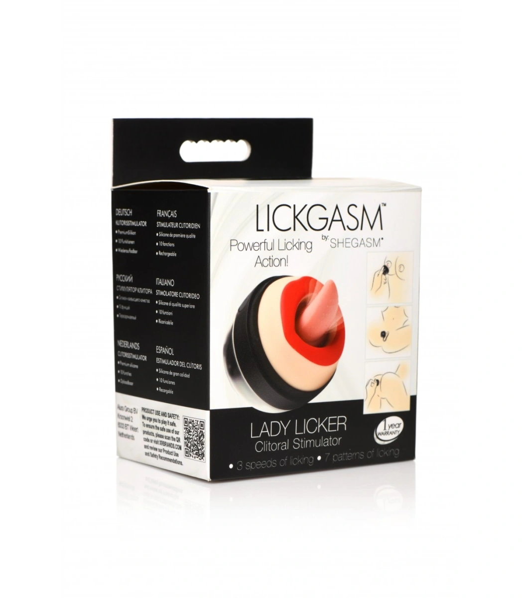 Stimulator Lady Licker, 10 Moduri, USB, Silicon, Carcasa ABS, USB, 8 cm, Nr. 11, Erotic24.ro
