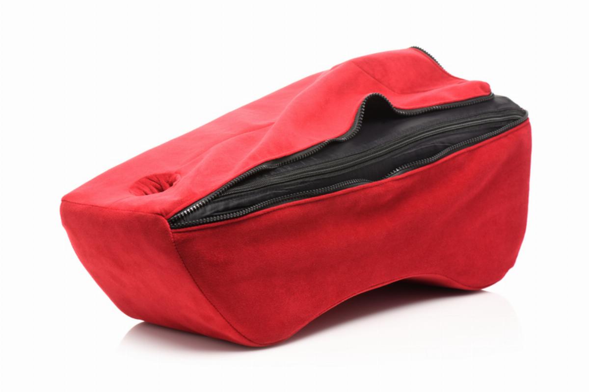 Perna pentru Jucariile Sexuale Deluxe Wand Saddle, Rosu, #8, Erotic24.ro