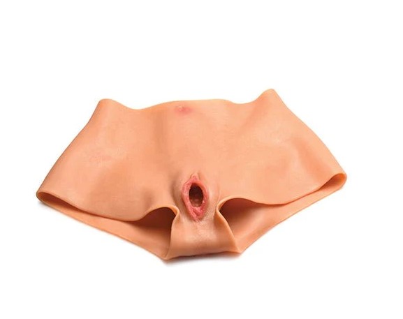 Chiloti pentru Barbati cu Vagin si Anus, Silicon, Marimea S, #4, Erotic24.ro