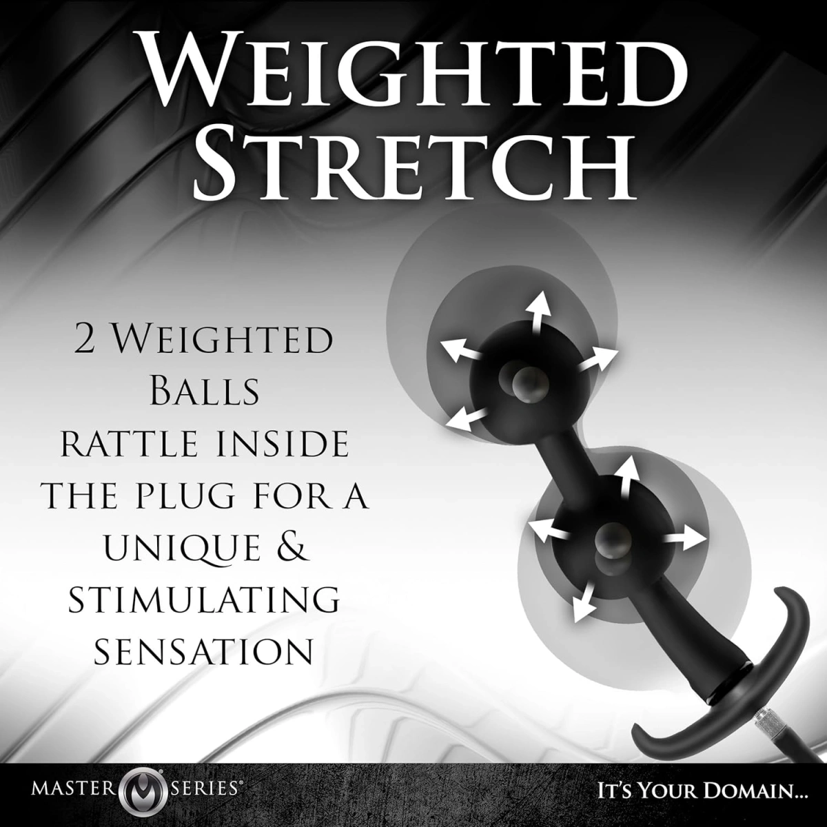 Bile Anale Gonflabile Ass Rattler cu Pompa Manuala, Silicon, Negru, 20.3 cm, #3, Erotic24.ro