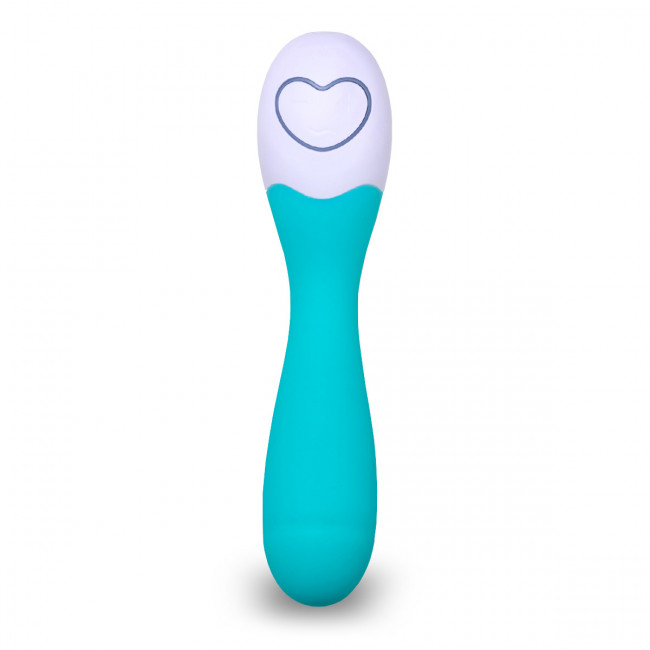 Vibrator Cuddle G-Spot Vibe Turquoise 7 Moduri Vibratii Silicon USB, #2, Erotic24.ro