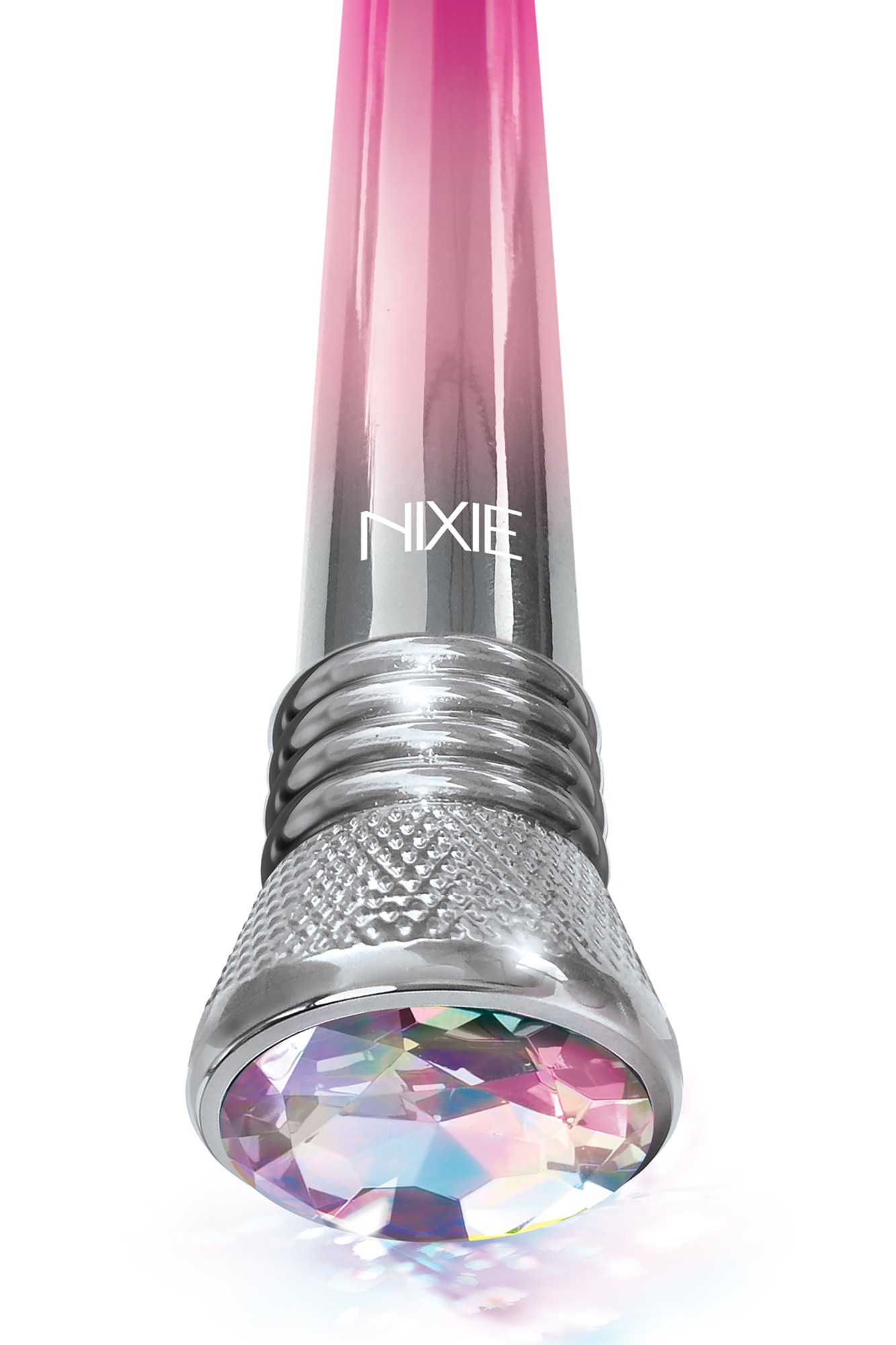 Vibrator Clasic Nixie Ombre Pink Glow 10 Moduri Vibratii 17.8 cm, #2, Erotic24.ro
