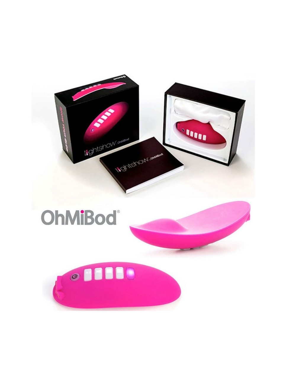 Stimulator Wearable Lightshow Interactive Bluetooth Control Free App Silicon USB Roz, #5, Erotic24.ro
