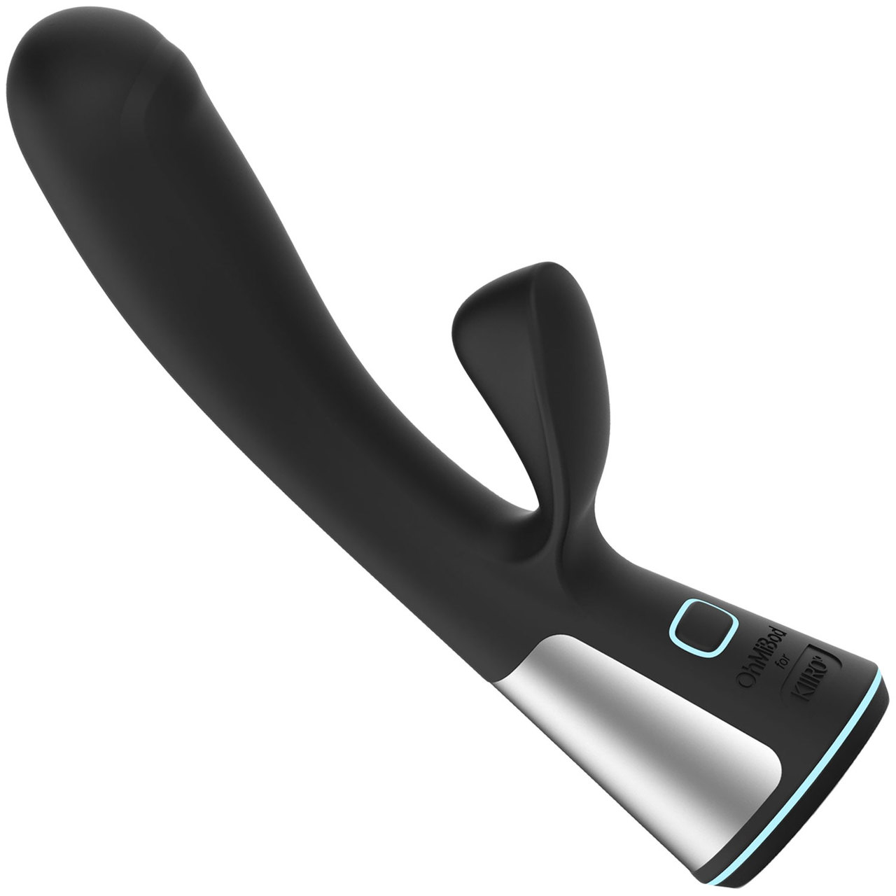 Vibrator Rabbit Fuse OhMiBod Bluetooth App Connect Silicon USB Negru 18 cm, Nr. 2, Erotic24.ro