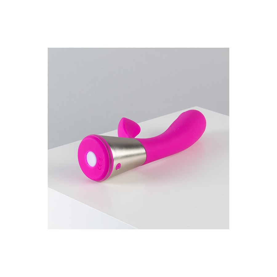 Vibrator Rabbit Fuse OhMiBod Bluetooth App Connect Silicon USB Roz 18 cm, Nr. 4, Erotic24.ro