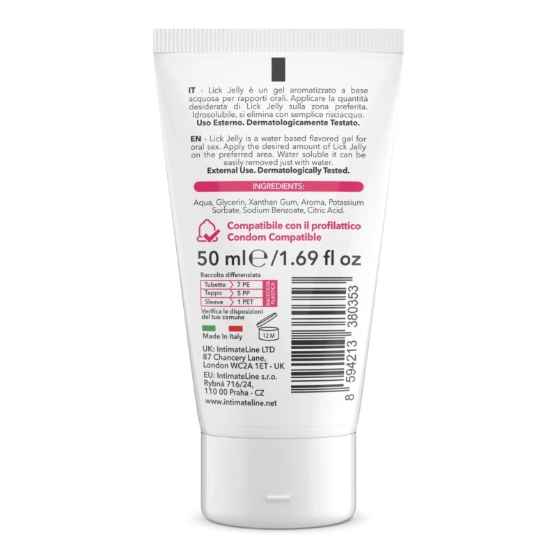 Gel pentru Sex Oral Lick Jelly Aroma Cirese, 50 ml, #3, Erotic24.ro