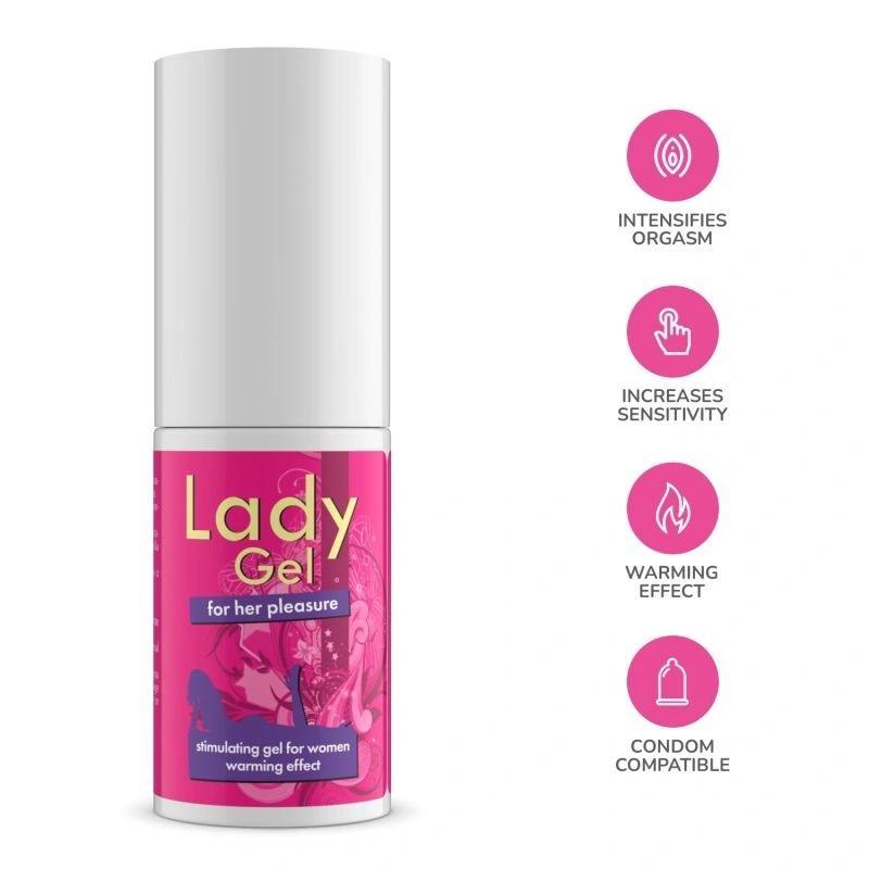 Gel Stimulator pentru Femei Lady Gel, 30 ml, #3, Erotic24.ro