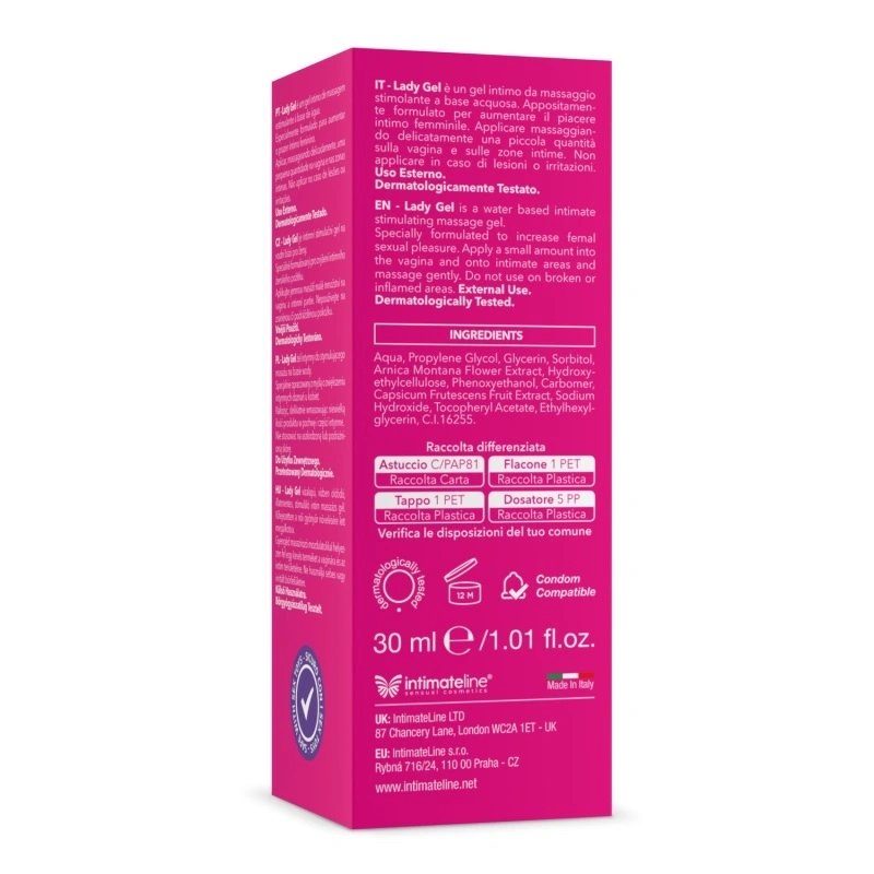 Gel Stimulator pentru Femei Lady Gel, 30 ml, #2, Erotic24.ro