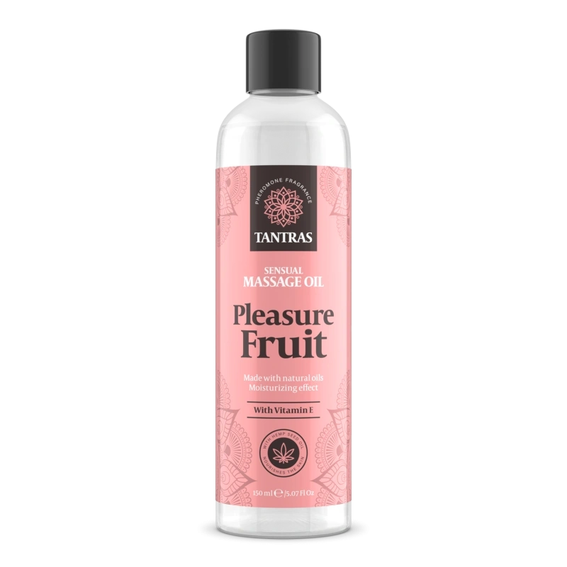 Ulei de Masaj cu Feromoni Tantras Love Oil Pleasure Fruit, 150 ml, #1, Erotic24.ro