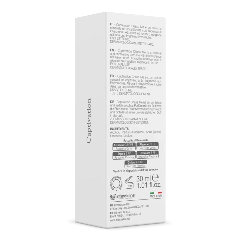 Parfum cu Feromoni pentru Barbati Captivation Chase Me, 30 ml, Nr. 2, Erotic24.ro