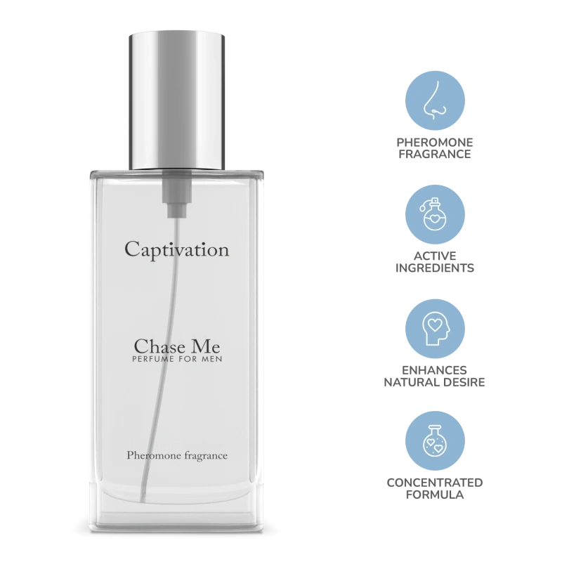 Parfum cu Feromoni pentru Barbati Captivation Chase Me, 30 ml, Nr. 3, Erotic24.ro