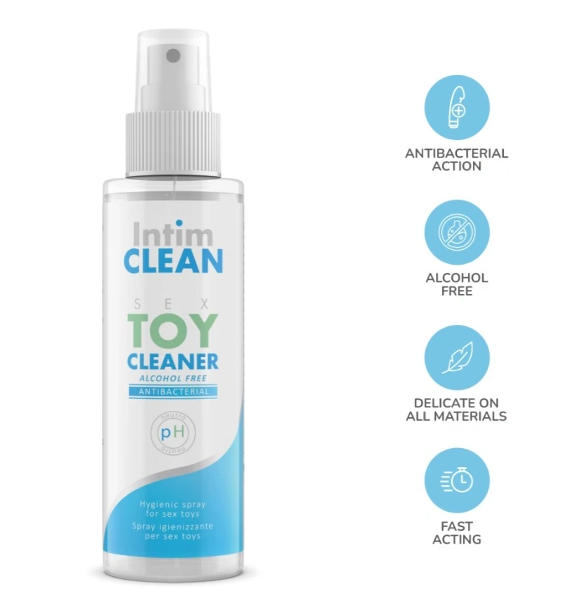 Solutie Intim Clean pentru Curatare Jucarii Sexuale, Antibacterial, 100 ml, #2, Erotic24.ro