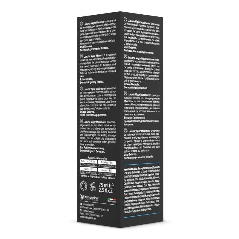 Gel Stimulator pentru Barbati Vigor Maximo XXL Gel, 75 ml, #2, Erotic24.ro