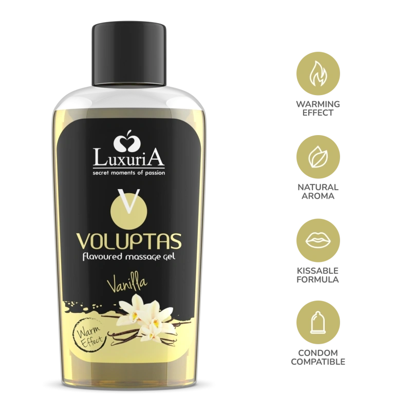 Ulei de Masaj Edible Stimulating Vanilie 100 ml, Nr. 3, Erotic24.ro