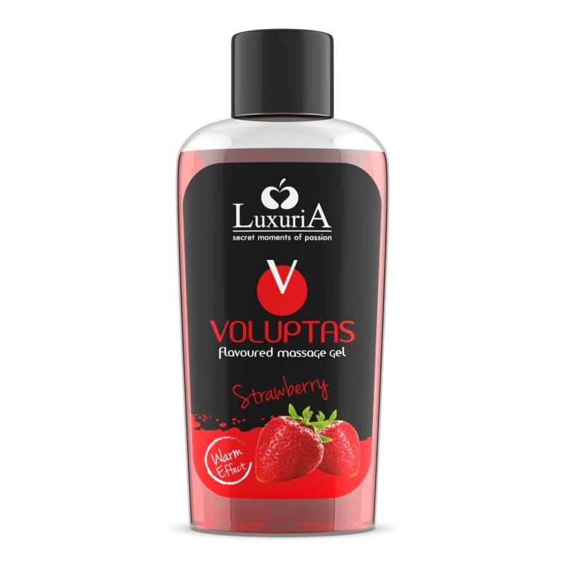 Ulei de Masaj Edible Stimulating Capsuni 100 ml, Nr. 1, Erotic24.ro