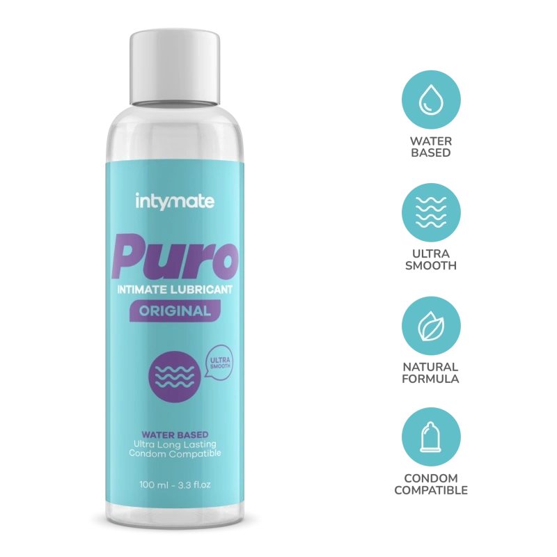 Lubrifiant Intymate Puro Original pe Baza de Apa, 100 ml, Nr. 2, Erotic24.ro