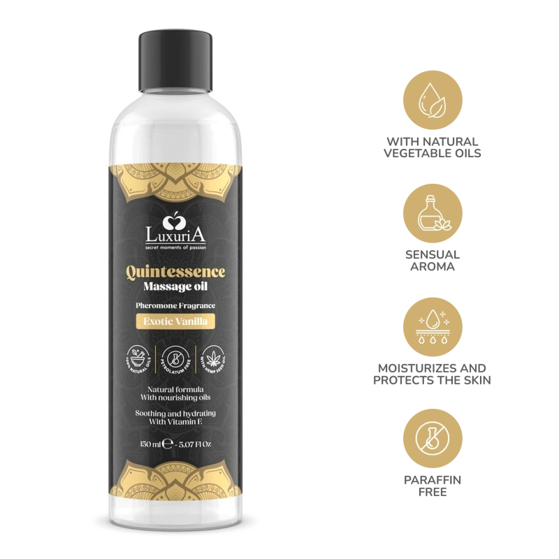 Ulei de masaj Quintessence Vanilie Exotica 150 ml, #3, Erotic24.ro