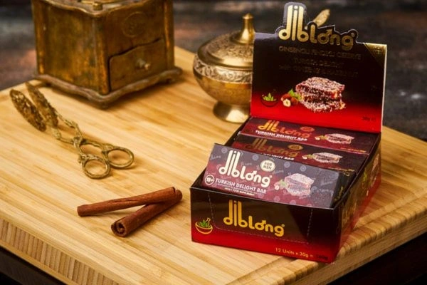 Set 6 bucati-Supliment alimentar  DIBLONG Turkish Delight Bar pentru barbati pe baza de rahat turcesc, cu plante care sustin sanatatea sexuala si functia de reproducere, 6x30g, #8, Erotic24.ro