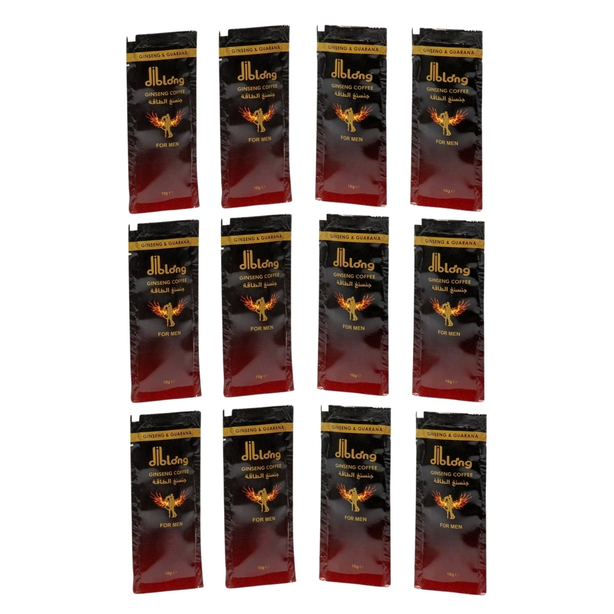 Set 12 plicuri-Supliment alimentar Diblong Energy Coffee pentru barbati, formula de cafea instant cu plante care sustin sanatatea sexuala si functia erectila, 12x10g, #5, Erotic24.ro