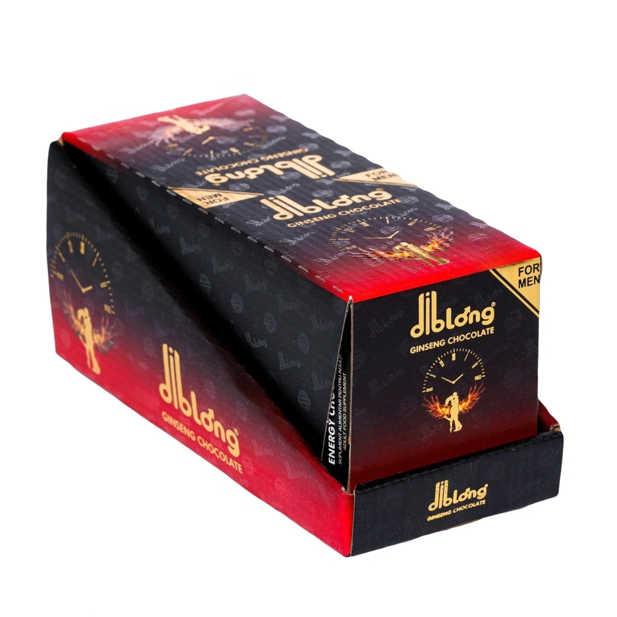 Set 12 Bucati- Ciocolata Afrodisiaca Barbati DIBLONG Energy Chocolate 24 gr., #4, Erotic24.ro