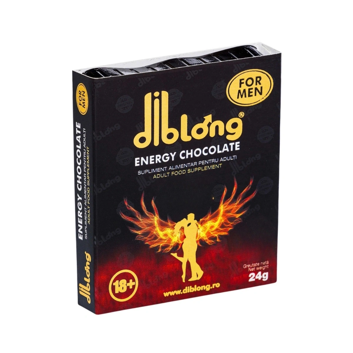 Ciocolata Afrodisiaca Barbati DIBLONG Energy Chocolate 24 gr., #3, Erotic24.ro