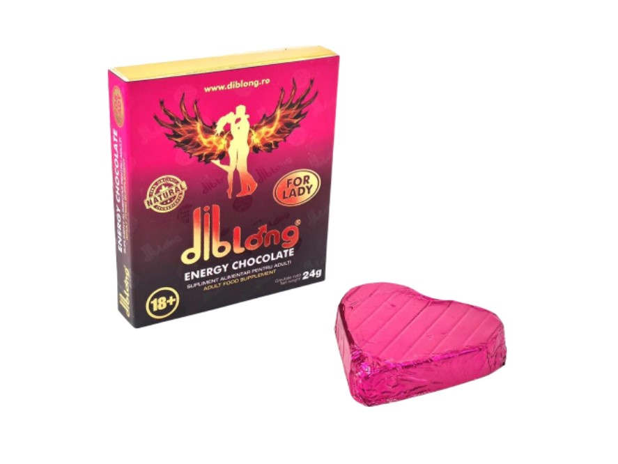 Ciocolata Afrodisiaca Femei DIBLONG Energy Chocolate 24 gr., Nr. 3, Erotic24.ro