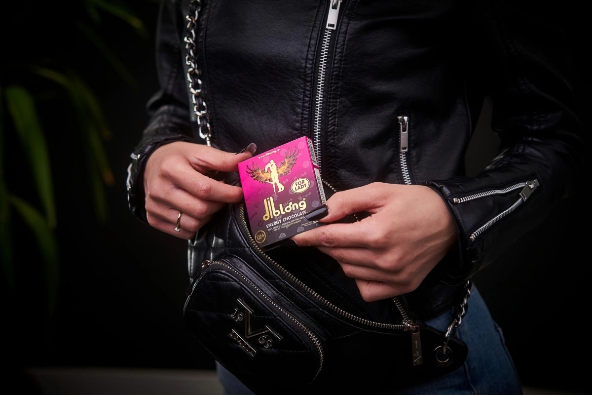 Set 6 bucati-Supliment alimentar Diblong Energy Chocolate pentru femei pe baza de ciocolata, cu plante care sustin sanatatea sexuala si recapatarea energiei, 6 x 24g, #5, Erotic24.ro