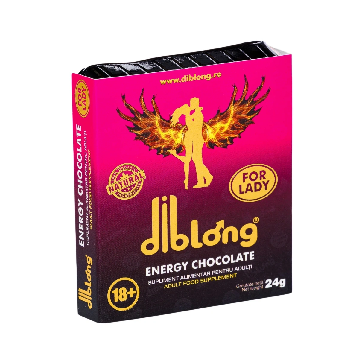 Ciocolata Afrodisiaca Femei DIBLONG Energy Chocolate 24 gr., Nr. 2, Erotic24.ro