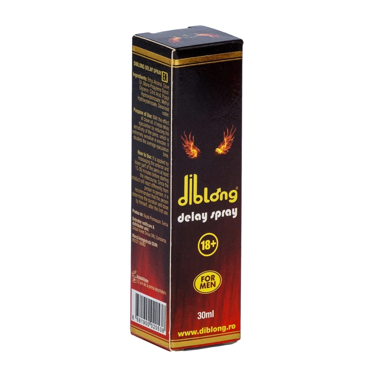 Spray DIBLONG pentru barbati cu ingrediente ce pot ajuta ajuta la intarzierea ejacularii, 30 ml, Nr. 2, Erotic24.ro