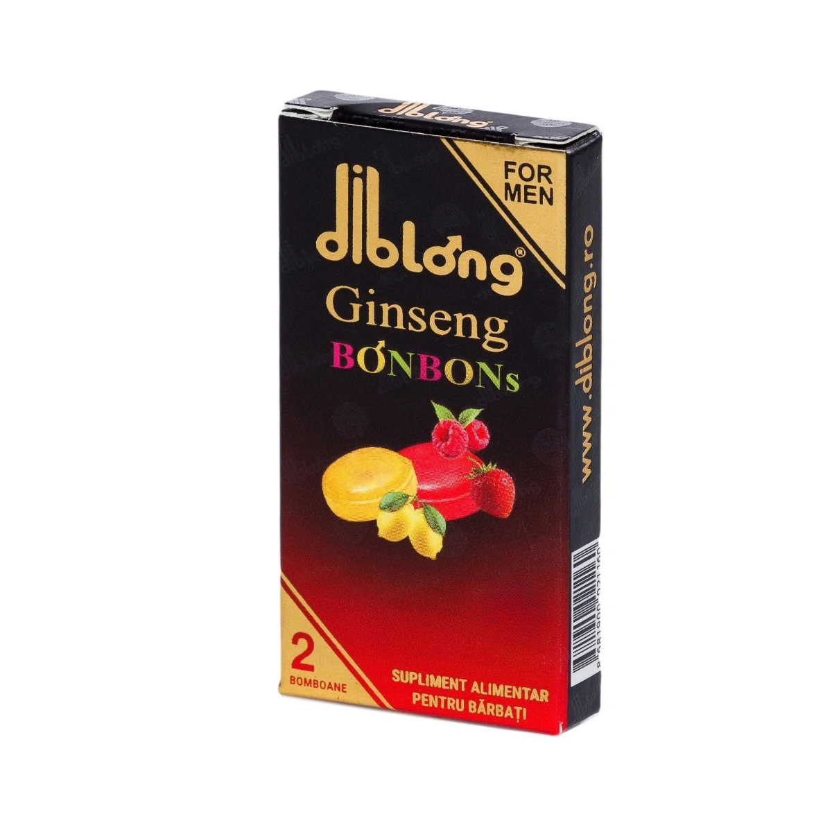 Supliment alimentar Diblong Ginseng Bonbons pentru barbati, bomboane cu ingrediente naturale ce sustin sanatatea sexuala si functia erectila, 1 cutie x 2 buc, #3, Erotic24.ro