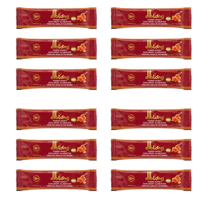 Set 12 Bucati- Supliment Alimentar pe Baza de Miere cu Potential Afrodisiac DIBLONG, 12x10 gr, #1, Erotic24.ro