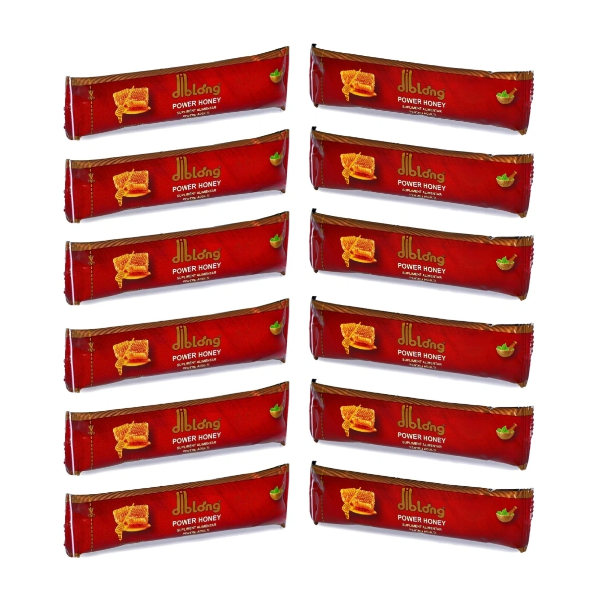 Stimulente Sexuale Femei - Set 12 Bucati- Miere Afrodisiaca Unisex DIBLONG Power Honey 15 gr, Erotic24.ro