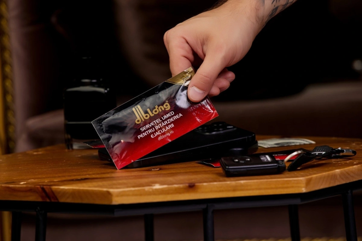 Servetele DIBLONG pentru barbati, cu ingrediente ce pot ajuta la intarzierea ejacularii, 24 buc, #2, Erotic24.ro