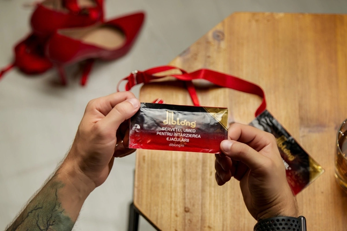 Servetel DIBLONG pentru barbati, cu ingrediente ce pot ajuta la intarzierea ejacularii, 1 buc, #6, Erotic24.ro