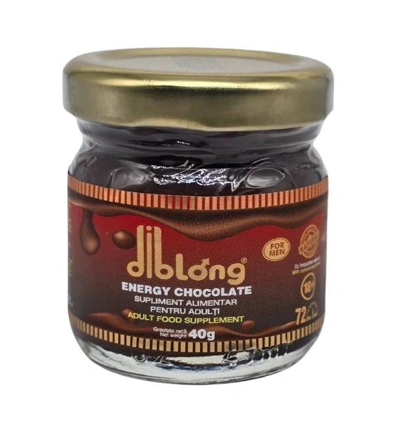Ciocolata Tartinabila Afrodisiaca Barbati DIBLONG pentru Erectie, Potenta, Libido, Performanta Sexuala, 40 gr
